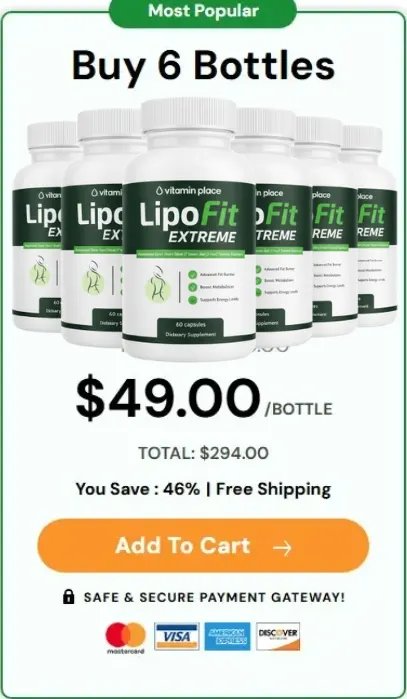 lipofit - 6 Bottles